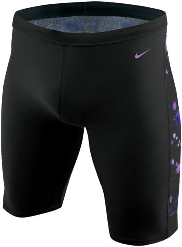 Nike Swim Men's Team Splatter Jammer Swimsuit - TFSS0003 - 554 Purple Size-34