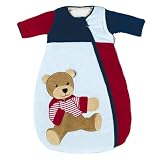 Sterntaler 94726 - Schlafsack Berti Bär, 110 cm