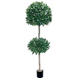 Bayleaf Double Ball Topiary Silk Tree 6 &acute; - B001DICQPA