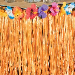 Hibiscus Natural Table Skirt (3 pieces)