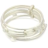 SKU Jewelry Sterling Silver Multi-Hooped Ring, Size 7