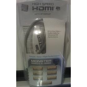 Monster Cable 4ft (4 foot, 4 ft) High Speed HDMI 1.4 Cable