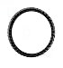Ergonomic Contour Grove Grip Steering Wheel Cover - Patent Leather Black