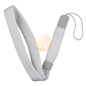 Premium Wrist Strap for Nintendo Wii Remote Control (White)