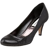 Steve Madden Women's Ulltra Pump,Black Snake,7.5 M US