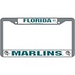Florida Marlins MLB Chrome License Plate Frame