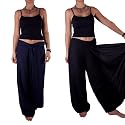 Wide Leg Palazzo Pants Front Knot Detail
