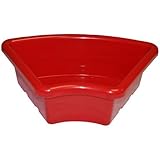 Image Ecr4kids Fan Shaped Replacement Tray Without Lid Red - Pack of 20