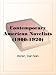 Contemporary American Novelists (1900-1920)
