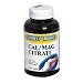 Nature's Bounty Cal/Mag Citrate Calcium Magnesium Supplement, 100 Tablets (Pack of 4)