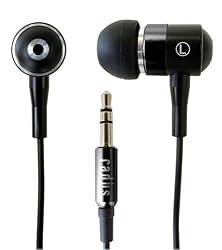Premium Noise-Reducing Ear Buds Neon Knight from Radius (Black) - iPhone Compatible