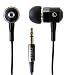 Premium Noise-Reducing Ear Buds Neon Knight from Radius (Black) - iPhone Compatible
