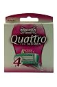 Wilkinson Sword Quattro For Women Razor Blades 6 Pack