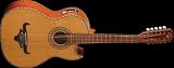 Oscar Schmidt OH42SE Acoustic Electric Guitar, Bajo Quinto