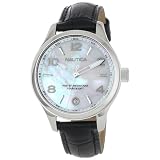 Nautica Womens N12512M NCT 500 Date Leather Wa