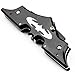 Icetek Sports Batman Dual Blade Knife, Black, 11.5