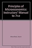 Instructor's manual for Mansfield's Economics, seventh edition