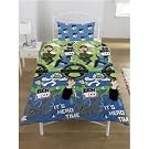 Boys Ben 10 Hero Time Print Quilt/Duvet Cover Bedding Set