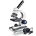 AmScope M150C-I 40X-1000X All-Metal Optical Glass Lenses Cordless LED Student Biological Compound Microscope