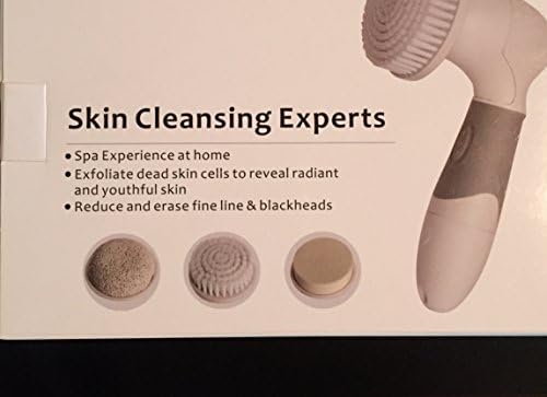 (FDA Certificated) Waterproof Facial Face Body SPA Cleansing Brush Set 5 in 1