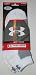 Under Armour Heat gear 2 pair Low Cut - Size Large - White