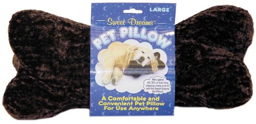 Kyjen Plush Puppies Pet Pillow, Large, Brown