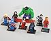 Lot 24 Sets Super Heroes Series Superman Batman Wolverine Hulk MiniFigures Toy