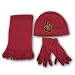 icarly Girl's Nickelodeon Fuchsia Fleece Hat, Scarf and Glove Set - 3 Piece Set (7-14)