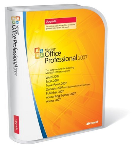 Microsoft Office Professional 2007 UPGRADE
