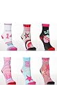 Girls 4 Pair TM High School Musical Socks