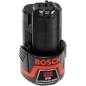 Bosch BAT413A 12V Max Lithium-Ion 1.5 Ah High Capacity Battery: Home Improvement