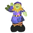 4 Ft. - Halloween Airblown Inflatable - Animated Witch