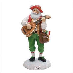 Click to buy Italian Christmas decorations : Santa figurine from Amazon!
