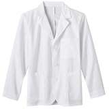 Meta Men's Consultation Coat 30 Inch Length with Three Outside Pockets and Three Inside Pockets