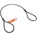 Mazzella Mechanical Splice Wire Rope Sling, Eye-and-Eye, 6 x 25 IWRC, Vertical Load Capacity