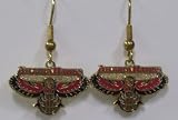 NBA Dangling Earrings - Atlanta Hawks Logo