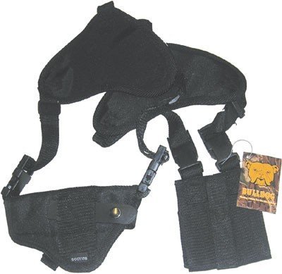 Electronics: Bulldog Cases BDWSHD7 Bulldog Cases Deluxe Pro Shoulder Holster Ambidexterous Black Med/Lg Frame Auto