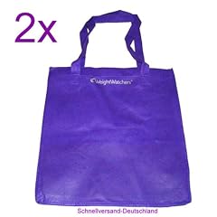 Weight Watchers Tragetasche/Tasche 2x ideal zum Transport f�r den ProPoints Einkaufsf�hrer 14 von 2011 und alle anderen B�cher *NEU & UNBENUTZT*
