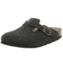 Birkenstock Boston Soft Footbed Clog,Anthracite,38 N EU