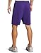Soffe 6 Inch Jersey Shorts, Purple, Large
