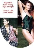 1st Fantasies USA Print Magic Silk Thong Patriotic Panties Closeout