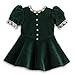 American Girl Molly's Evergreen Velvet Christmas Dress for Doll