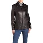 Liz Claiborne Women's Zip Front Leather Jacket $144.00