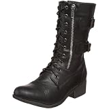Madden Girl Womens Zoolu Lace-Up Boot