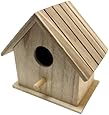 Plaid 96274 Flat Roof Birdhouse Square Wood Surface for Crafting