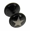 FAKE PLUG ANODIZED WITH LOGO 16g - Sold As A Pair