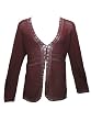 Karen Kane Rose Dream Crochet Cardigan 1X