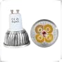 10x GU10 5W Super Lumineux LED Ampoule Blanc Chaud (2800-3200K) les �conomies d'�nergie faisceau � 30-60 degr�s d'angle �quivalent 50 watts halog�ne lampe AC95-240V