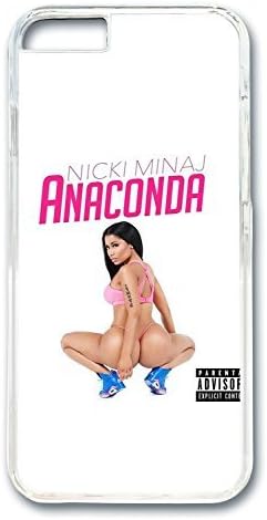iPhone 6 Cases, iPhone 6 Case - Extremely Fit Clear Hard Back Case for iPhone 6 Nicki Minaj Anaconda Album Cover Anti-Scratch Crystal Clear Case Bumper for iPhone 6 4.7 Inches