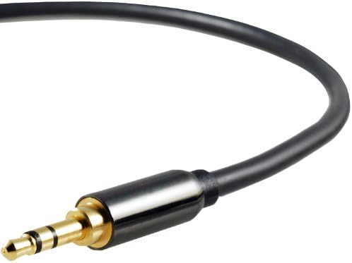Mediabridge3.5mm Male To Male Stereo Audio Cable (2 Feet) - Step Down Design for iPhone, iPod, Smartphone, Tablet and MP3 Cases